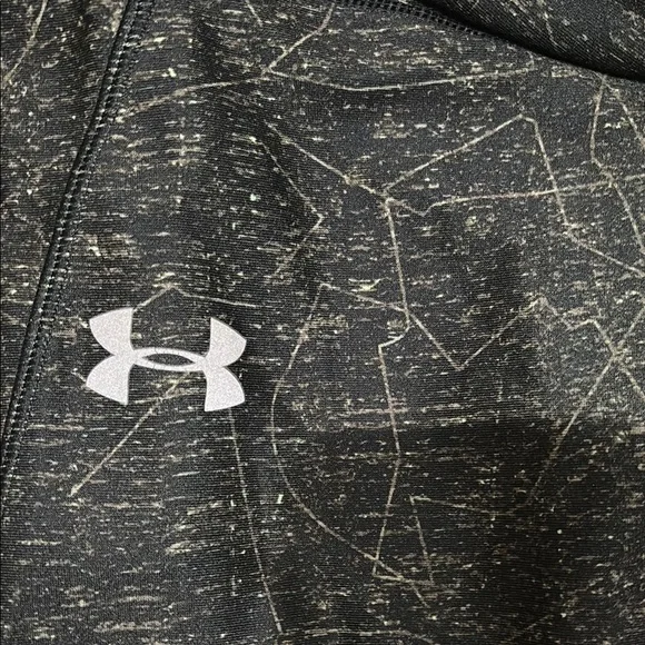 Under Armour Black Leggings with Pattern Size Medium - Picture 4 of 4